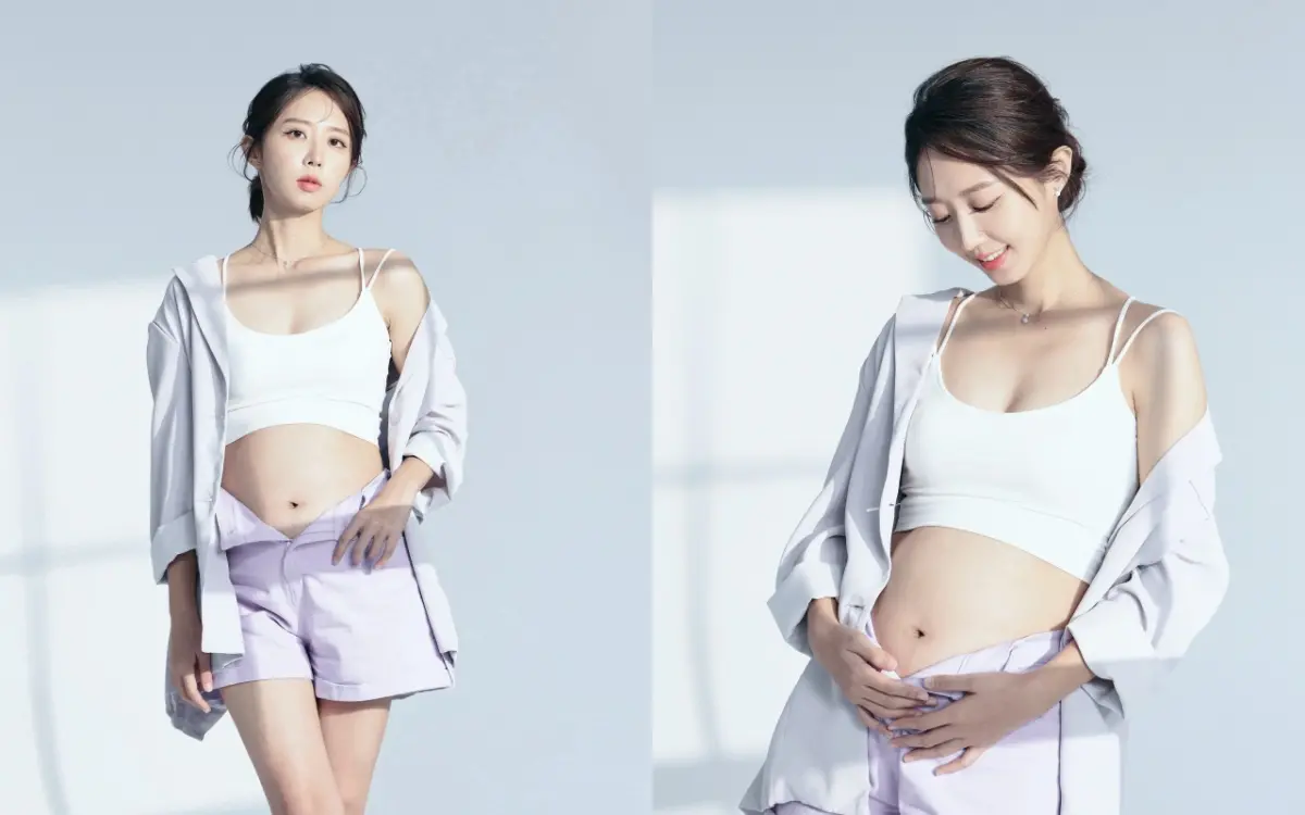 ▲洪詩懷孕初期臥床3個月安胎，產檢發現寶寶遺傳Ｘ脆折症，老公李運慶得知後獨自在車上哭泣。（圖／嬰兒與母親雜誌）