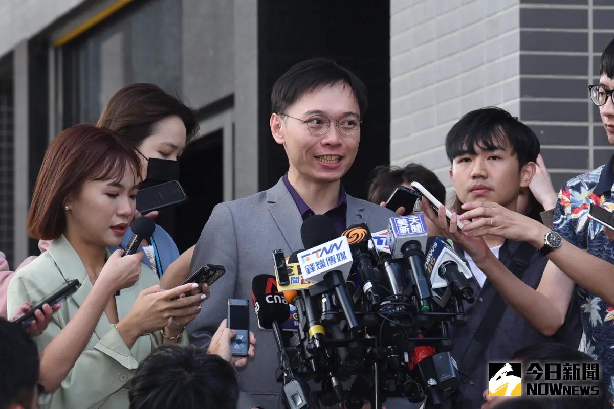 ▲郭辦發言人黃士修嗆辣發言，藍白合槓上朱立倫、凌濤，還曾得罪鍾小平、傅崐萁。（圖／記者陳明安攝，2023.11.1）