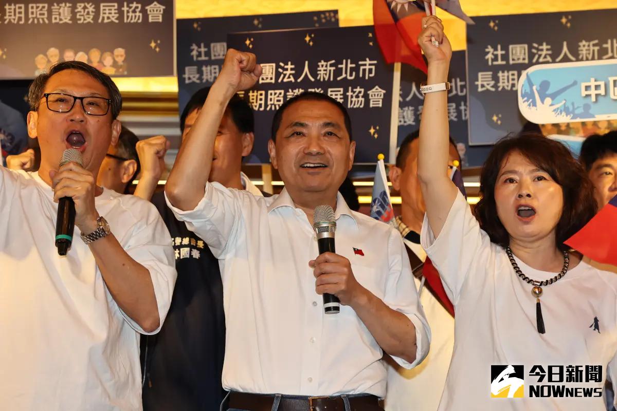 ▲國民黨總統參選人侯友宜說，自己和韓國瑜是老朋友。（圖／資料照）