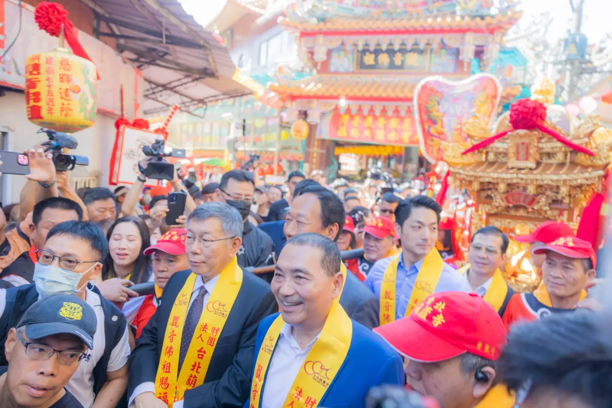 ▲郭辦發言人陳家頤爆料，有人向廟方施壓要喬位子。（圖／侯辦提供）