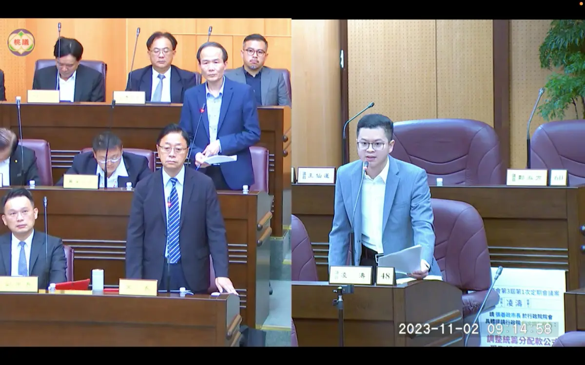 ▲張善政表示，未符合環保標準，市府絕對不會讓SRF廠商進駐，因此市府會要求SRF廠商重新確認環保標準，以達標與否，決議是否進駐。（圖／凌濤辦公室提供）