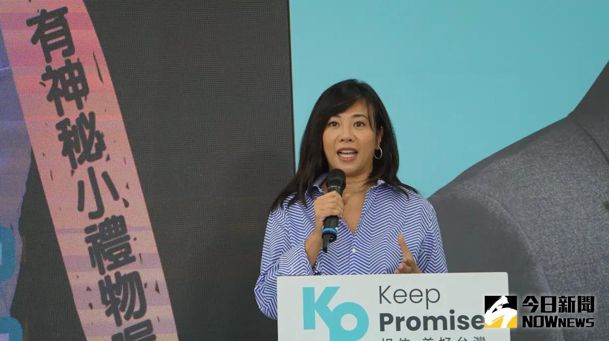▲民眾黨立委吳欣盈傳將擔任柯文哲副手。（圖／記者呂炯昌攝）