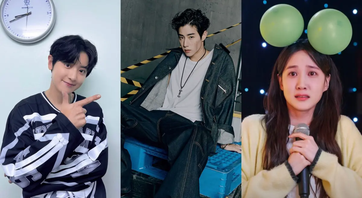 ▲EXO燦烈（左起）、GOT7成員Mark（段宜恩）4日分別在台北、桃園舉辦見面會；朴恩斌將於18日首度來台。（圖／EXO臉書、Mark IG、翻攝tvN）