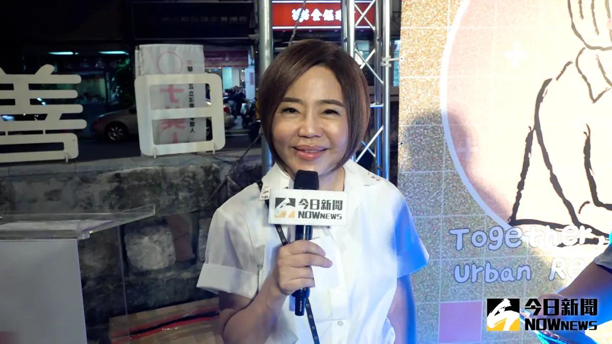 ▲于美人不怕「藍白合」，認為這與她選區無關，此外也透露被兒子的助選千字文逼哭，場面令人動容。（圖／記者朱永強攝影）