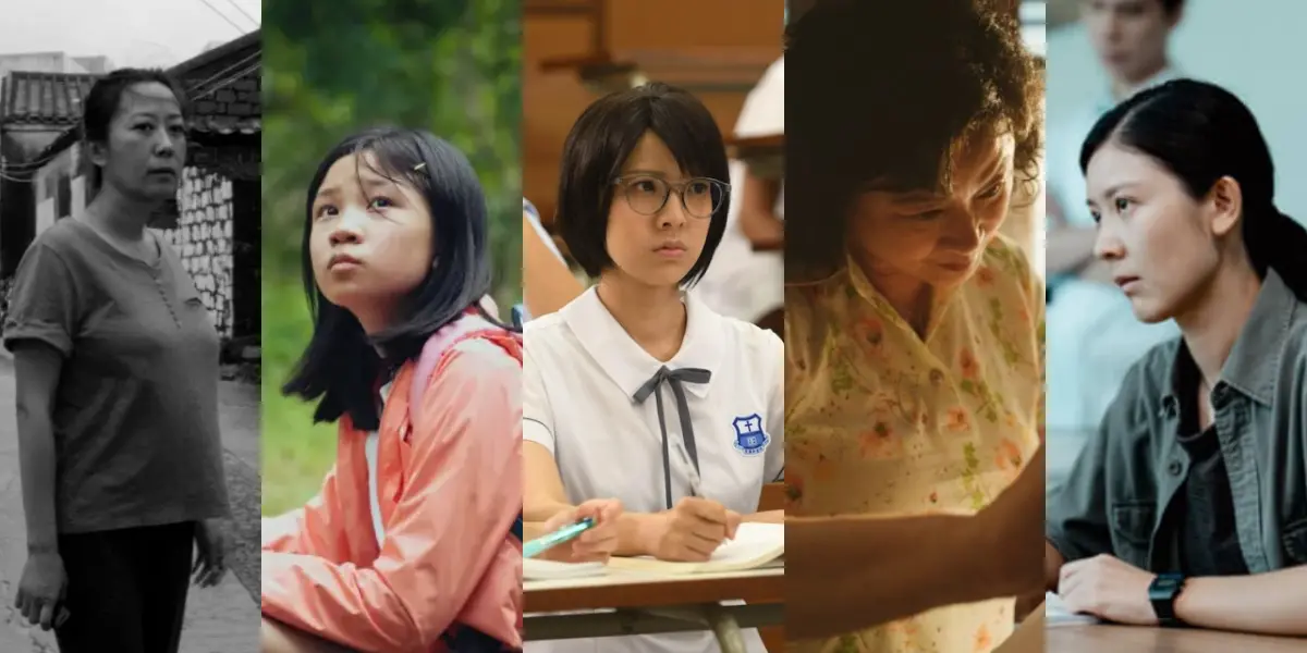 ▲第60屆金馬獎即將登場，這次獲得「最佳女主角獎」提名的包含胡伶（左起）、林品彤、鍾雪瑩、陸小芬、余香凝，《NOWnews今日新聞》特別舉辦民調，快來為你心目中的影后投下神聖一票吧。（圖／金馬獎、CATCHPLAY、威視電影、台北双喜電影）