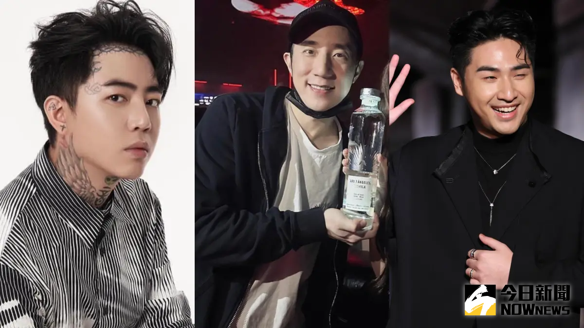 ▲鹿希派（右）曾喊炸台北市政府、持毒卻風光復出，惹「麻」煩3藝人下場差很大，中為房祖名、左為謝和弦。（圖／翻攝自謝和弦臉書、藍星蕾IG、NOWnews攝影中心）