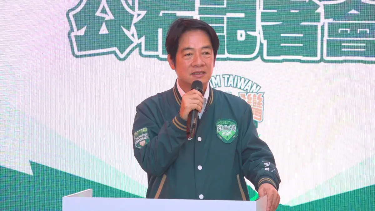 ▲賴清德近來拋出不少與中國有關的政策。（圖／記者嚴俊強攝，2023.11.07）