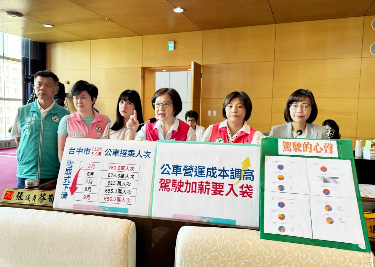 ▲議員張芬郁、陳淑華等人轉達基層駕駛希望與交通局面對面溝通的心聲(圖／柳榮俊攝2023.11.7)