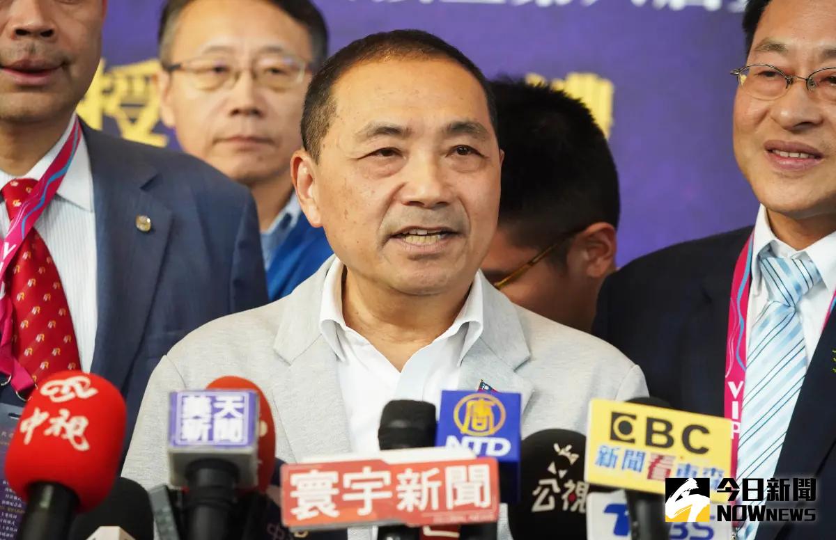 ▲對於前總統馬英九呼籲採全民調連前高雄市長韓國瑜也表示高度支持與贊同，對此，侯友宜並未明確回應。（資料圖／記者李春台攝）