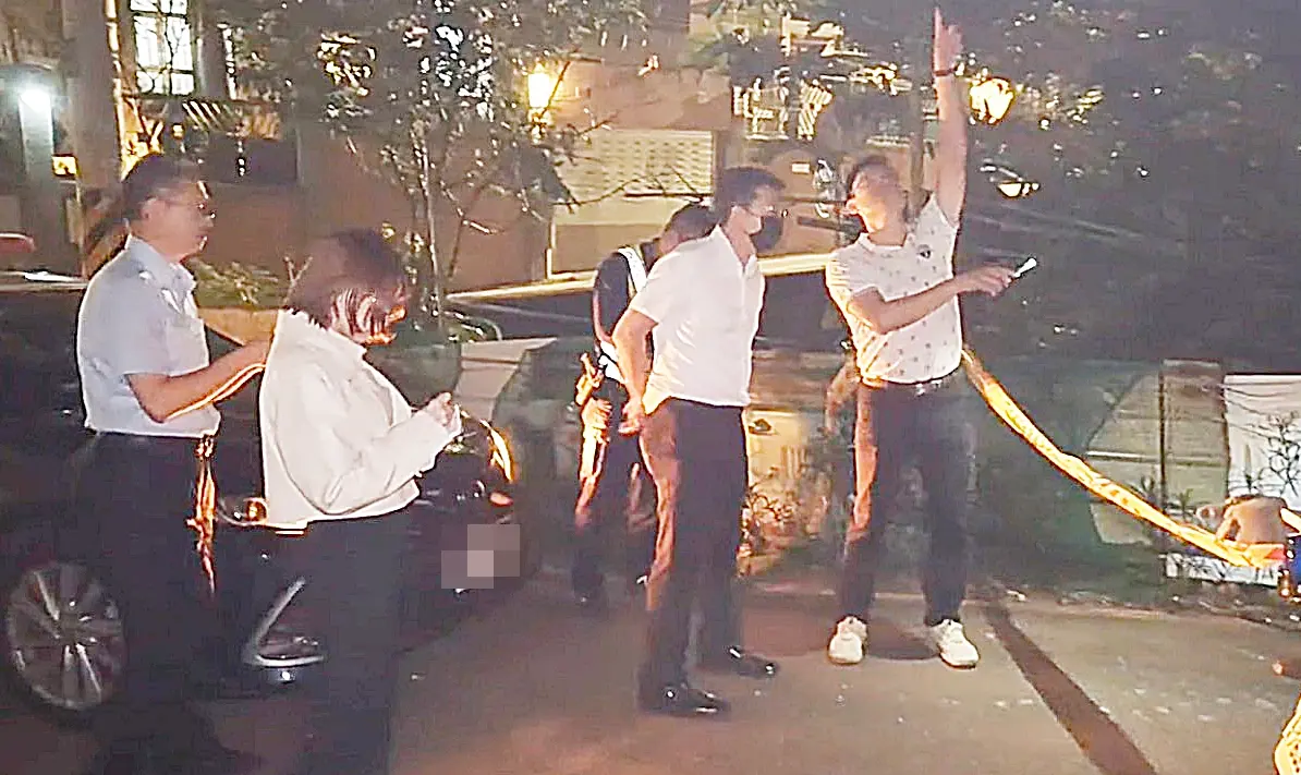 ▲桃園市楊梅區一處社區，上個月17日發生一起造成三條人命的兇殺案，社區住戶都膽戰心驚。（圖／記者李春台翻攝）