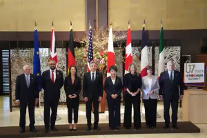 G7外長共同聲明觸及以巴與俄烏等7議題　重申台海和平穩定重要性
