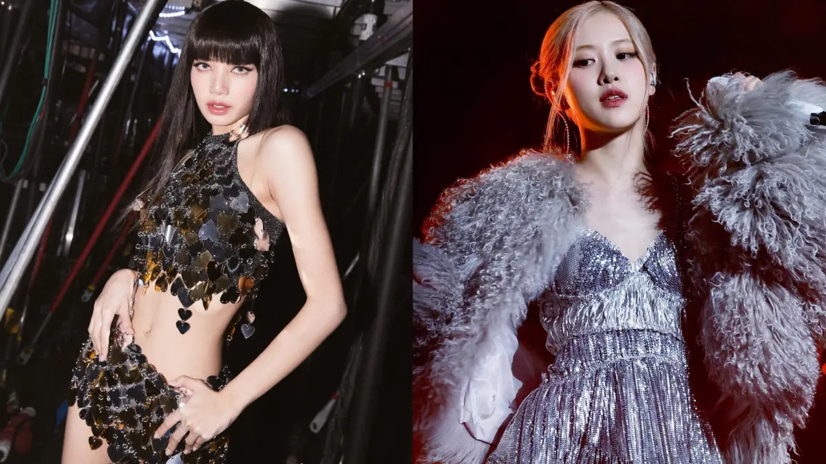 ▲BLACKPINK和Beyoncé碧昂絲演唱會上的超閃浮誇亮片裝在台灣開賣了！Rabanne H&M設計師聯名系列華麗派對造型今於H&M台北微風松高和官網開賣。（圖／翻攝自Lisa IG@lalalalisa_m、rabanne IG）