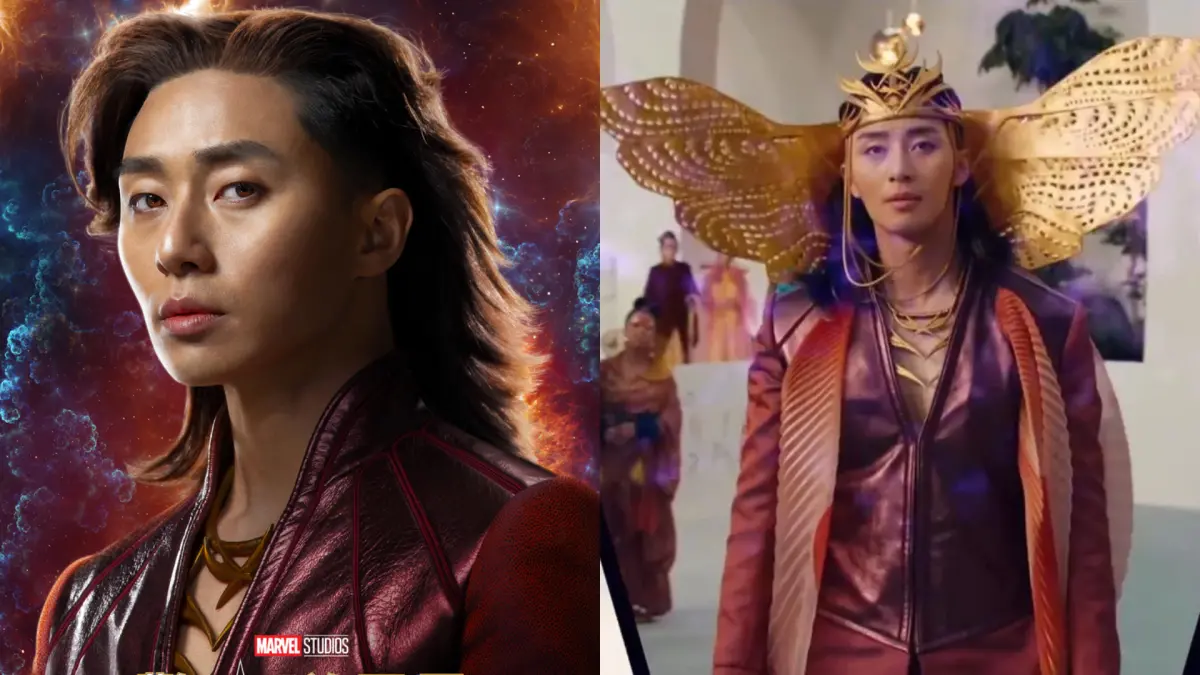 ▲朴敘俊加盟演出漫威英雄片《驚奇隊長2》，韓國YouTube精算出他露臉時間僅2分47秒，消息曝光後被影迷酸：「比我泡麵時間還短。」（圖／迪士尼、翻攝自MarvelTW YouTube））