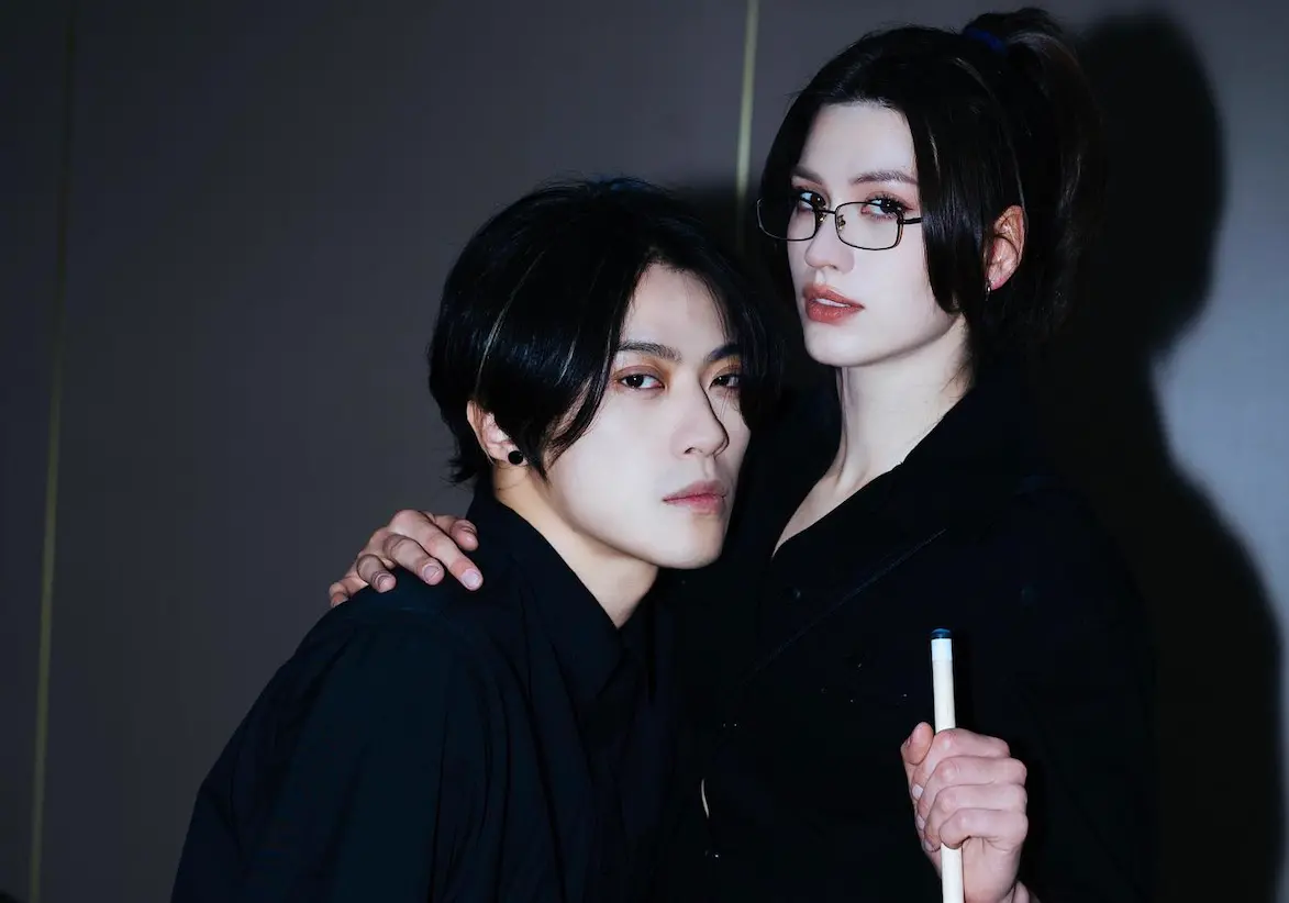 ▲仲尼（左）、卡琳娜傳出去峇里島度假、遊玩，男方在游泳時溺斃。（圖／翻攝仲尼、卡琳娜IG）