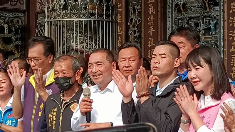 ▲對於是否做好藍白復合準備、尋覓破局人選，侯友宜重申會按照自己步驟往前走。（圖／國民黨彰化縣黨部提供，2023.11.09）