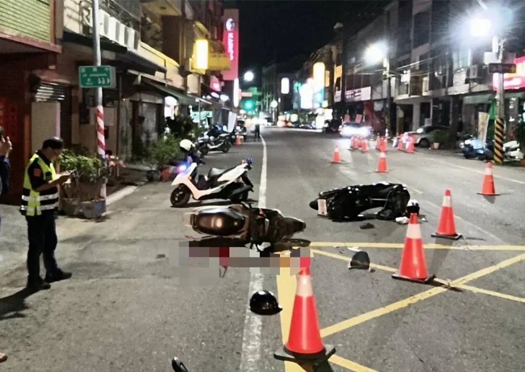 ▲高雄市燕巢區發生死亡車禍。（圖／翻攝照片）