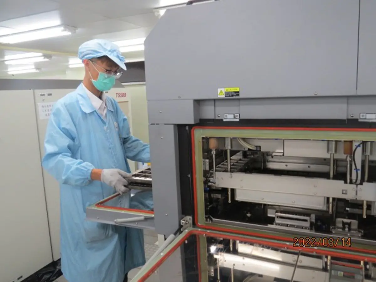 ▲林聖哲4年前參加勞動部雲嘉南分署產學訓計畫，畢業後馬上獲福懋科技公司加薪留用。（圖／勞動力發展署雲嘉南分署提供）