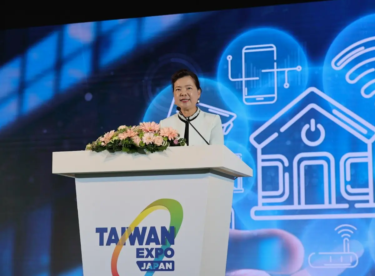 ▲經濟部長王美花近日率團訪日，除了參與東京「2023日本台灣形象展」開幕外，今（9）日更透露拜訪的日本企業有意加碼投資台灣。（圖／貿協提供）