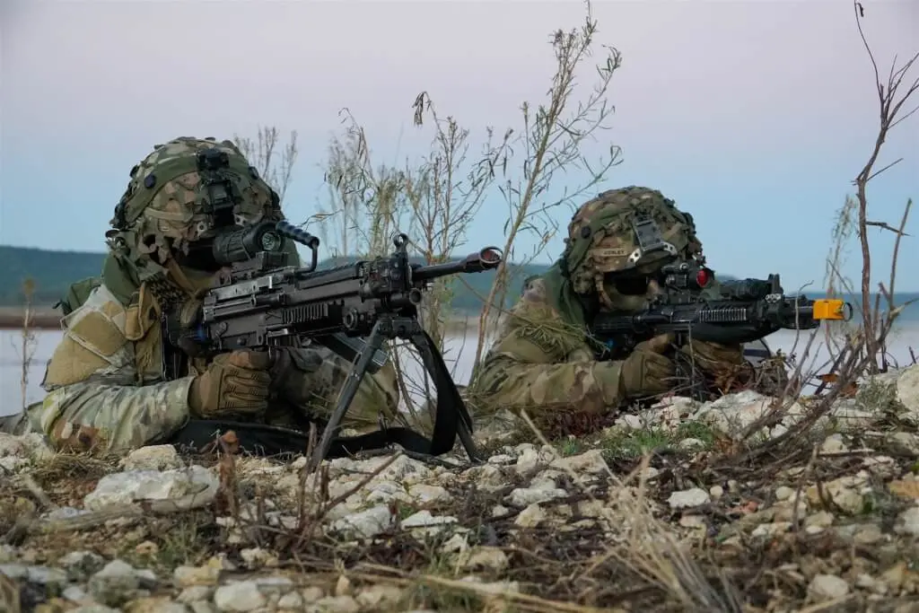 ▲圖為美國陸軍第一騎兵師演練情況。（圖／取自twitter.com/DeptofDefense）