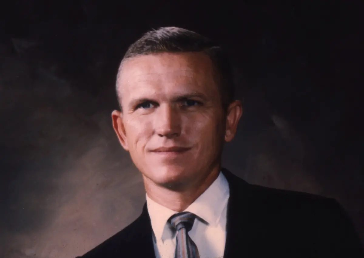 ▲前美國太空人鮑曼（Frank Borman）過世，享耆壽95歲。（圖／美聯社／達志影像）