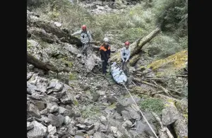 登合歡溪步道出意外！7旬山友墜200公尺深山谷　全身多處骨折身亡
