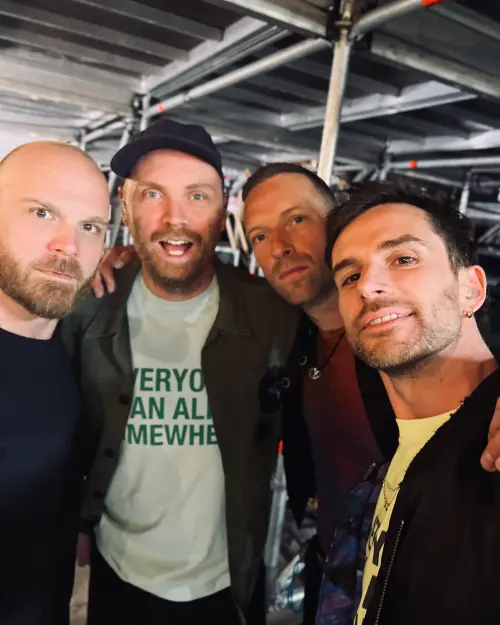 ▲Coldplay是英國殿堂級搖滾樂團。(圖/翻攝自Coldplay臉書) ▲Coldplay是英國殿堂級搖滾樂團。(圖/翻攝自Coldplay臉書)