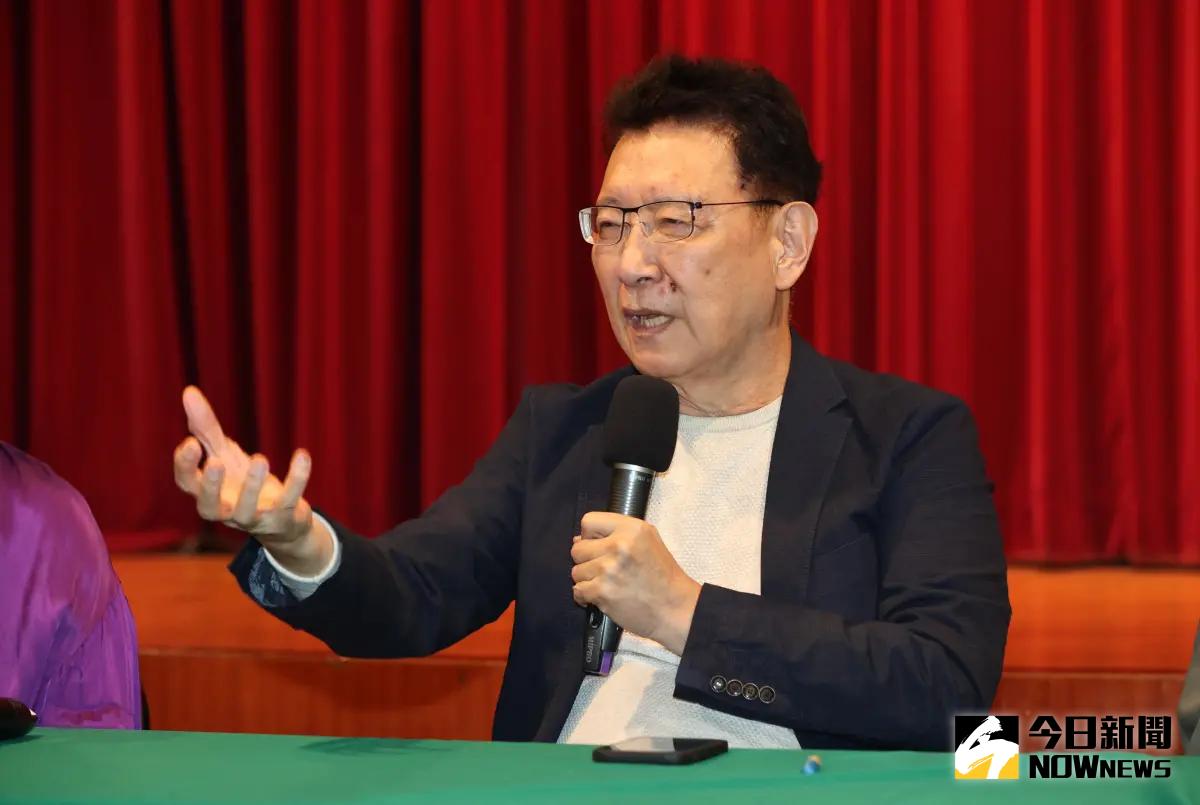 ▲中廣董事長趙少康。（圖／記者陳明中攝，2023.11.13）