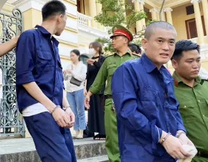 胡志明市最大毒品案！韓國前警官涉案　18名毒品犯在越南被判死刑
