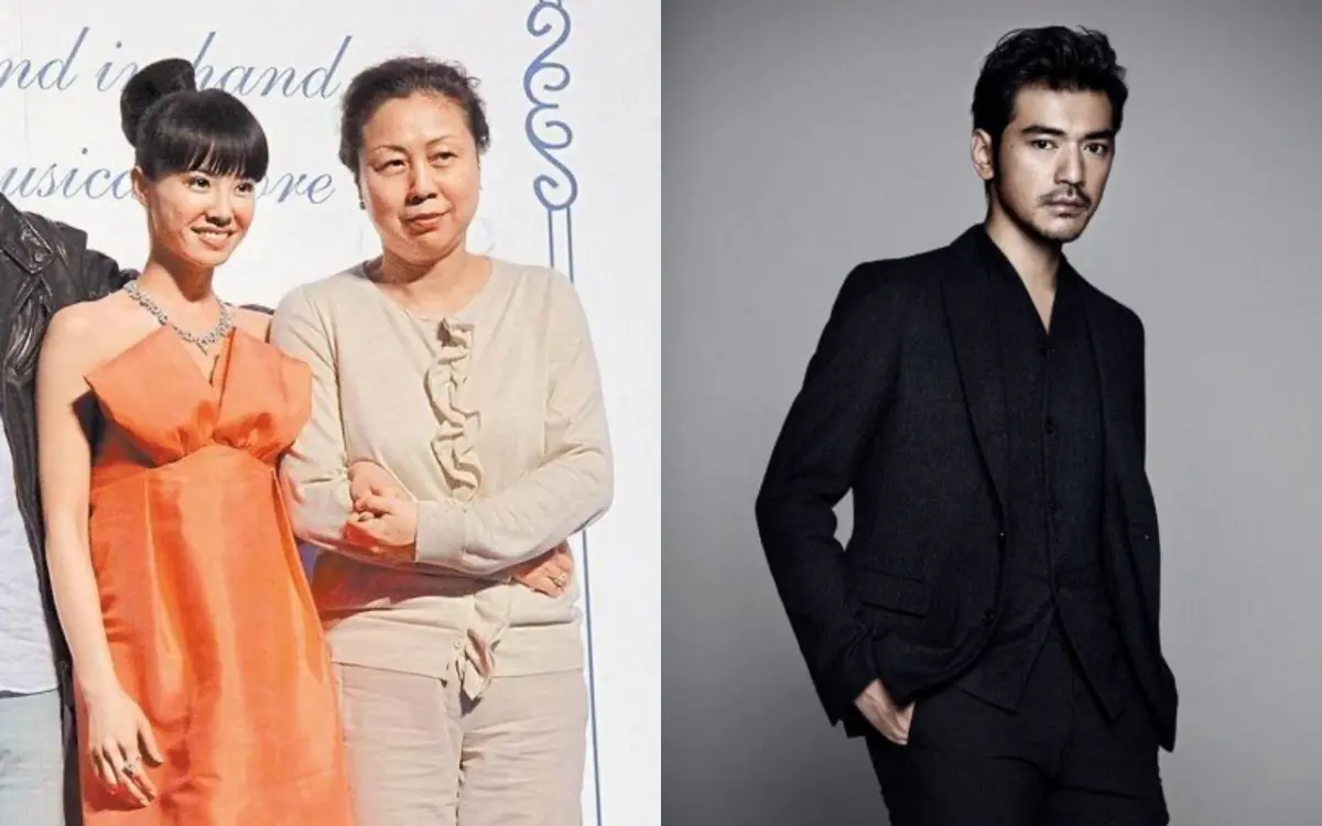 ▲葛福鴻（左圖右）捧紅許多大咖，其中金城武（右圖）更視她為親媽，她是蔡依林、林志玲、陳鎮川貴人。（圖／翻攝微博）