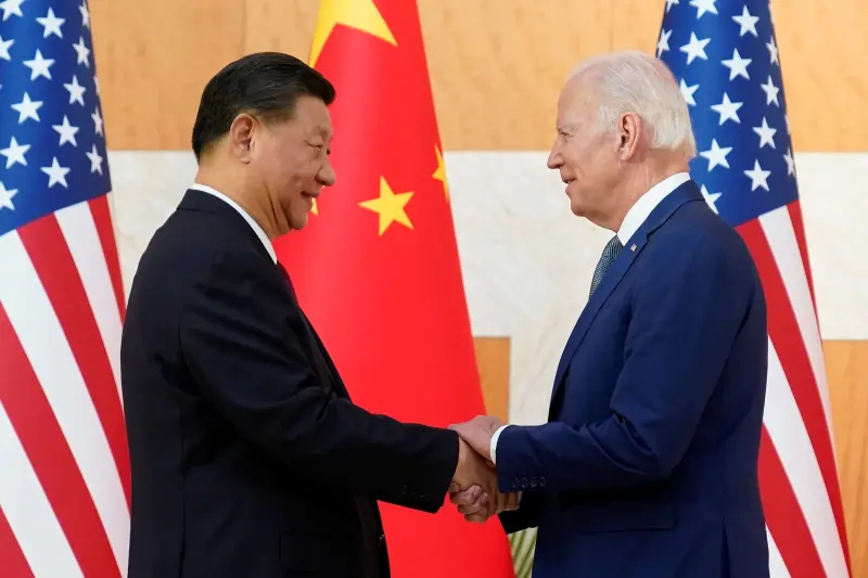 ▲美國總統拜登、中國國家主席習近平，即將於舊金山APEC峰會期間會晤。資料照。（圖／美聯社／達志影像）