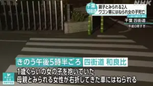 日本千葉民眾被車撞1死1傷　台籍女駕駛被逮捕
