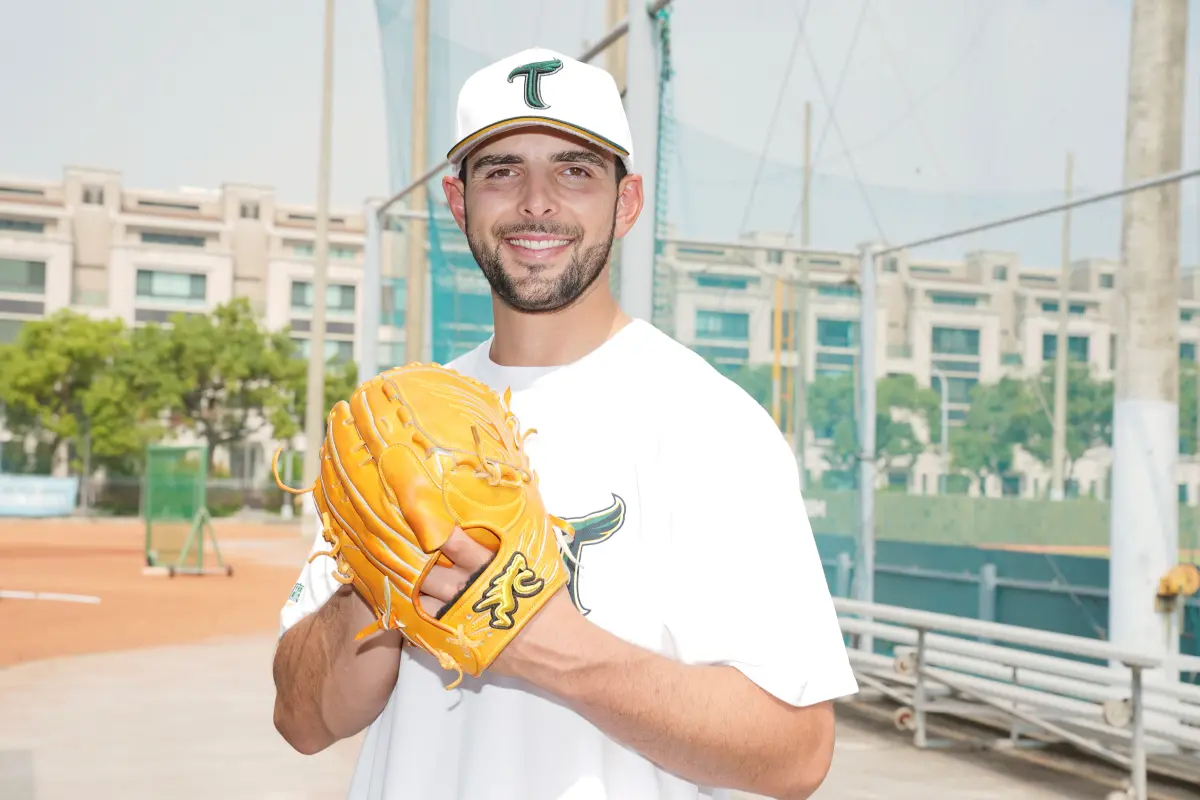 ▲台鋼雄鷹一口氣補強4洋投！前廣島隊Deunte Heath加盟。（圖／台鋼提供）