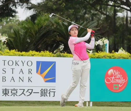 ▲今年加入「中國信託女子高爾夫之星」的19歲高球女將吳佳晏勇奪今年度日次巡獎金后座，提前取得2024年JLPGA正巡賽事的參賽資格。（圖／品牌提供）