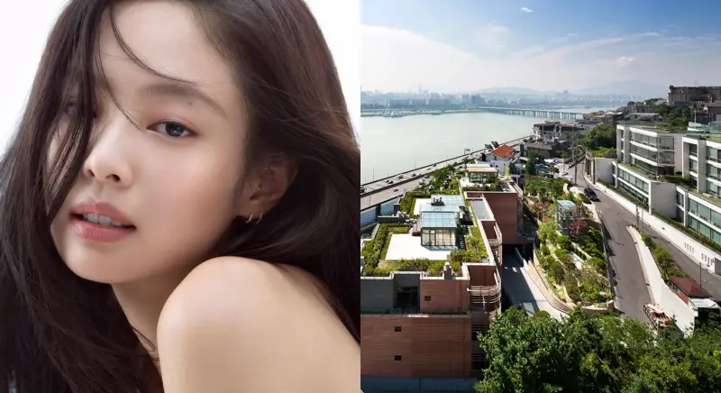 ▲BLACKPINK成員Jennie付現50億韓元買豪宅。（圖／Jennie IG、La Terrasse Hannam官網）