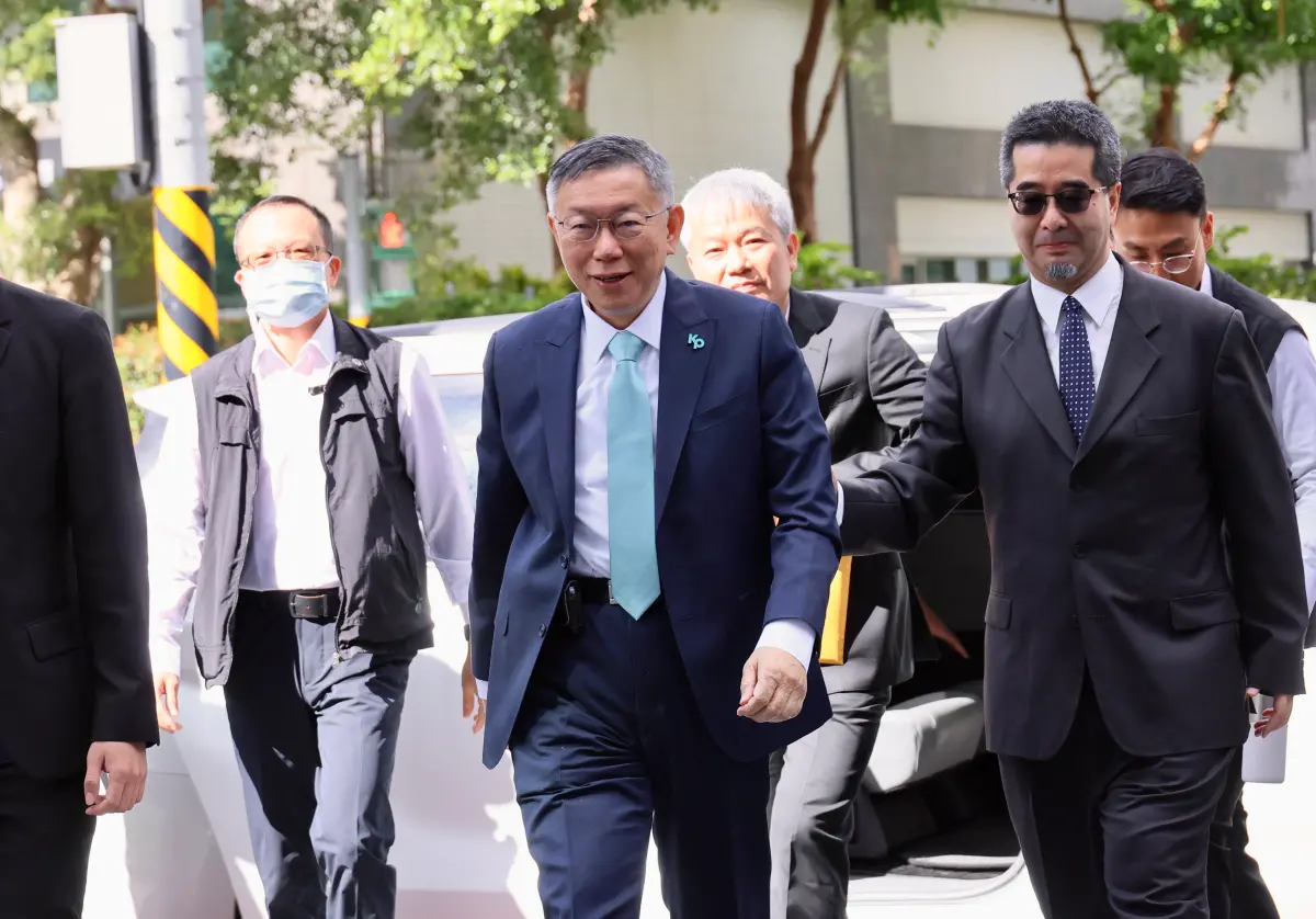 ▲藍白陣營進行政黨協商，並取得合作共識。（圖／記者鄭孟晃攝，2023.11.15）