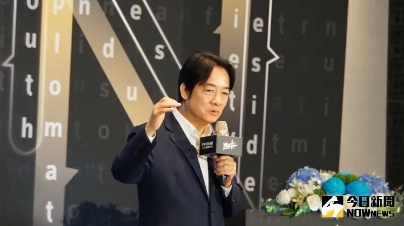 ▲民進黨總統參選人賴清德出席《NOWnews今日新聞》舉辦的《2024總統大選青年論壇》，他表示若當選將要求上市櫃公司將推最低薪資審查。（圖／記者呂炯昌攝，2023.11.15）