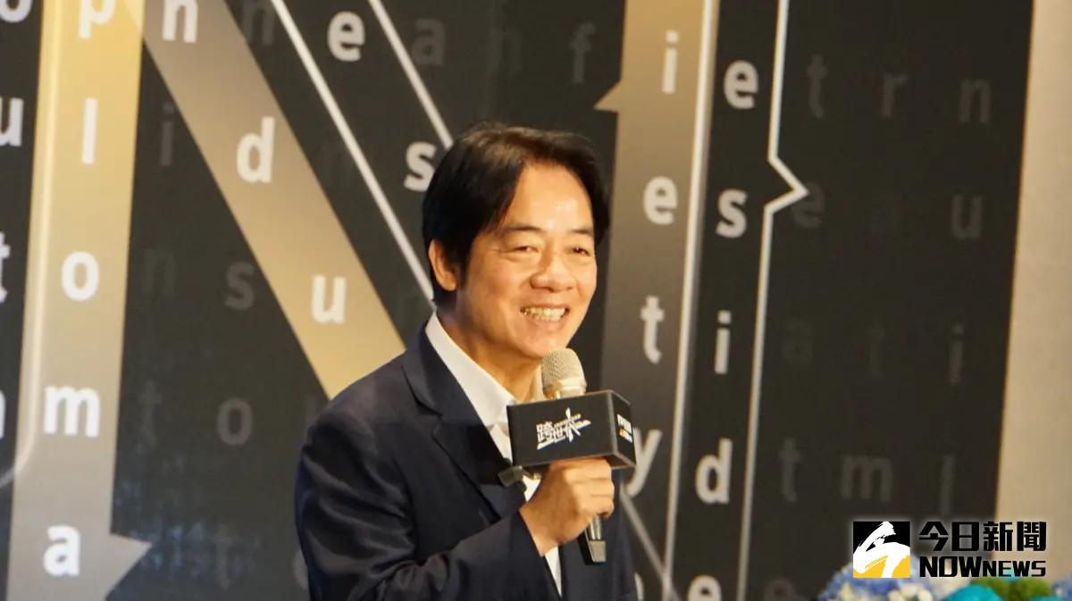 ▲民進黨總統參選人賴清德出席《NOWnews今日新聞》舉辦的《2024總統大選青年論壇》，與青年學子互動。（圖／記者呂炯昌攝，2023.11.15）