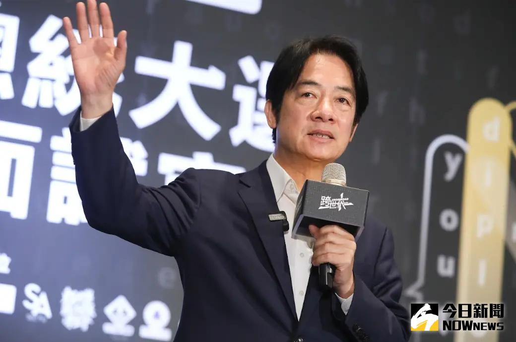 ▲民進黨總統參選人賴清德今（15）日出席《NOWnews今日新聞》舉辦的《2024總統大選青年論壇》，與青年分享政見，盼打造民主和平的台灣。（圖／NOWnews攝影中心）