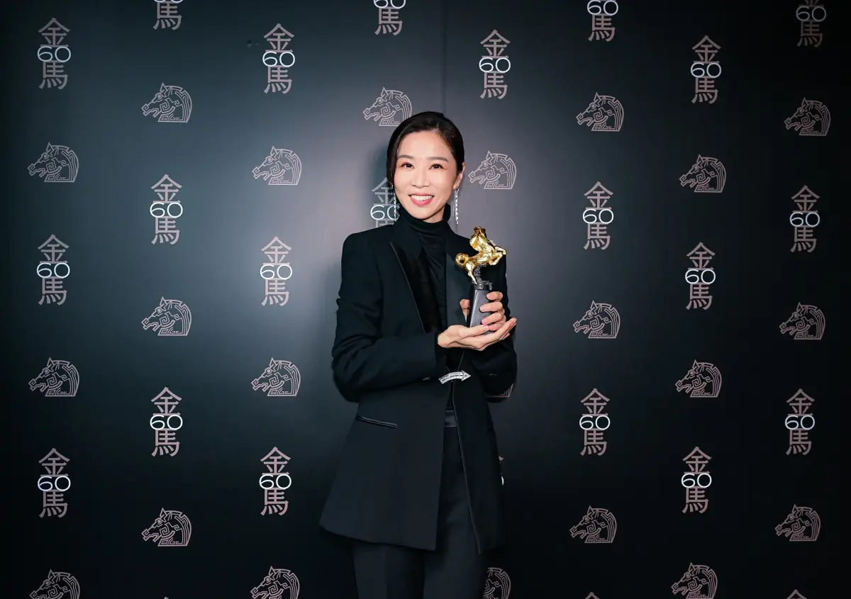 ▲曾在金鐘獎意外爆粗口，謝盈萱此次擔任金馬60頒獎人，喊話上台再飆F開頭單字，也期盼下次能二度封后。（圖／金馬執委會）
