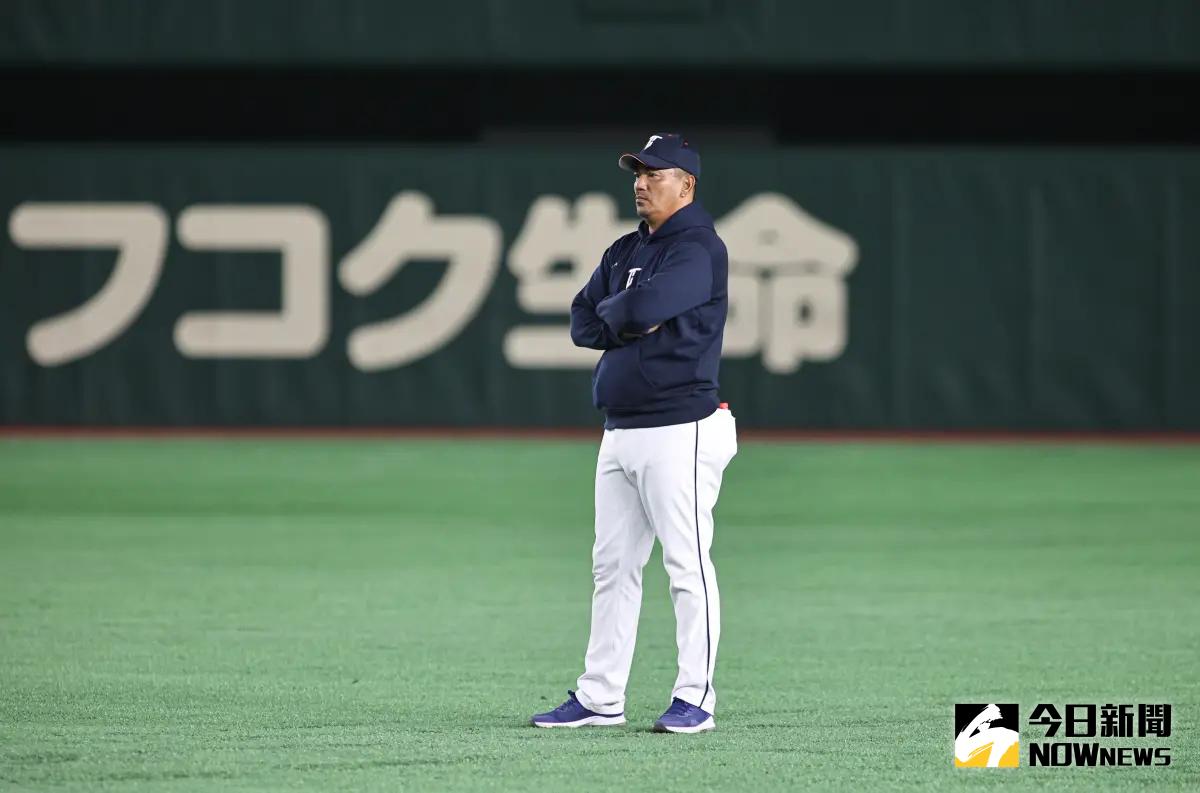 ▲2023亞冠賽中華隊總教練陳金鋒。（圖／記者葉政勳攝 , 2023.11.15）