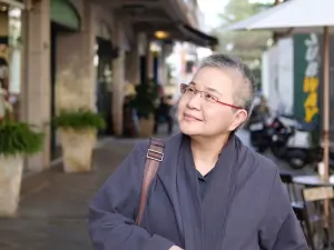 ▲胡天蘭平日也喜愛逛市場，南門市場就是她經常造訪的台北市場之一。（圖／記者葉盛耀攝）