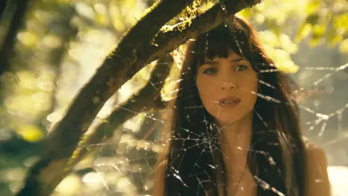 ▲《蜘蛛夫人》雖然有「格雷女」達珂塔強生（如圖）掛帥，依然在票房和評價上都踢到大鐵板。（圖／索尼影業提供）