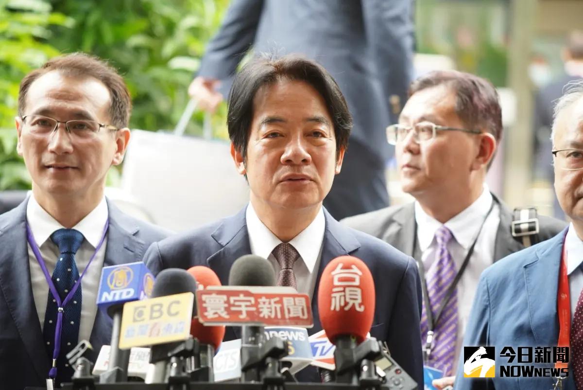 ▲副總統賴清德是民進黨黨主席，也是2024年總統大選的民進黨候選人。（圖／記者李春台攝，2023.11.16）