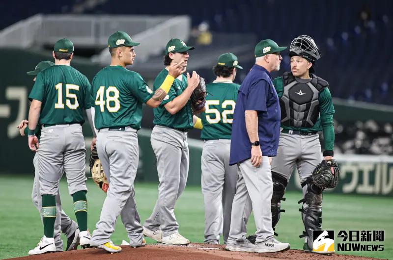 ▲澳洲隊在國際賽場上屢屢扮演「巨人殺手」，不僅曾粉碎日本奧運金牌夢，更在2023年WBC擊敗韓國，成為本屆經典賽C組的隱藏魔王。（圖／記者葉政勳攝）