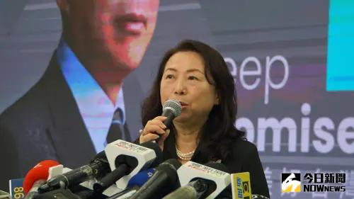 陸配徐春鶯 ▲列民眾黨不分區立委名單惹議,陸配徐春鶯表示,已婉謝邀請提名。(圖/記者呂炯昌攝,2023.11.16)