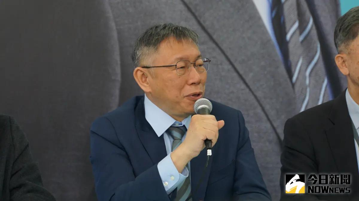 ▲民眾黨主席柯文哲證實藍白合後遭AIT關切，中共有無介入。（圖／記者呂炯昌攝，2023.11.16）