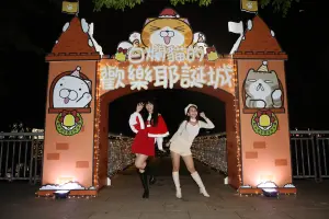 ▲白爛貓有好幾個燈區,每個都有趣又好拍。(圖/記者葉政勳攝) ▲白爛貓有好幾個燈區,每個都有趣又好拍。(圖/記者葉政勳攝)