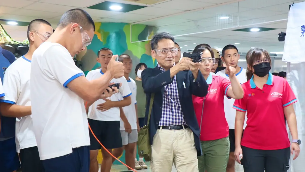 ▲對教育基地將國防教育及反毒結合提供多樣性探索體驗，寓教於樂。（圖／高市府教育局提供）