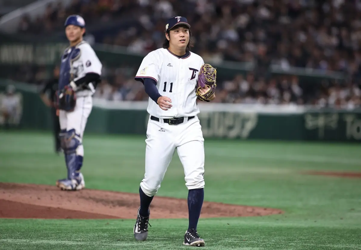 ▲2023亞冠賽中華隊先發投手古林睿煬繳出6.2局好投吞敗。（圖／記者葉政勳攝）