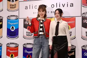 Melody和小S出席活動, ▲Melody(左)出席活動,小S大讚她狀態極佳。